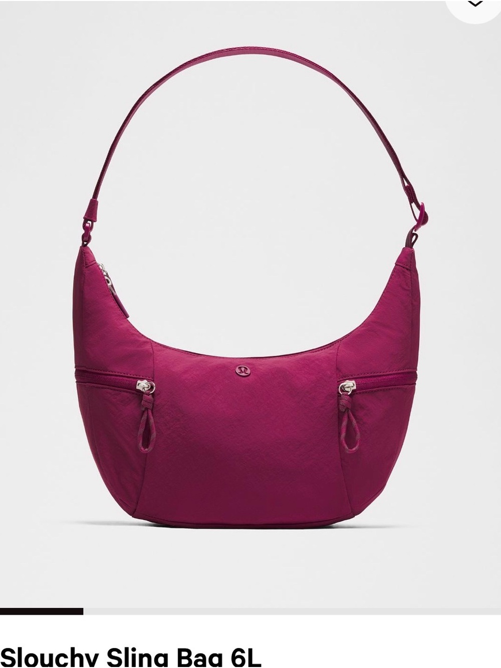 lululemon athletica Slouchy Sling Bag in Raspberry